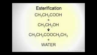 Esters pt 2 Esterification and ester reactions