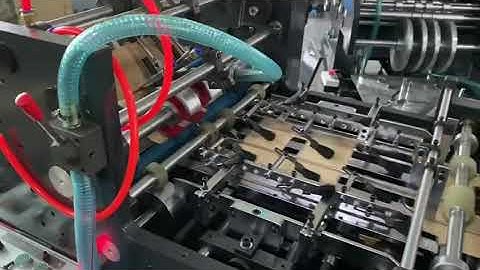 high speed paper window patch making machine