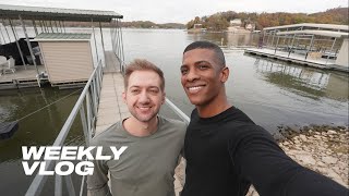 WEEKLY VLOG | MENS SHOES LOOKBOOK + LAKE  OF THE OZARKS VLOG