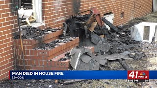 82-Year-old man dies after East Macon house fire