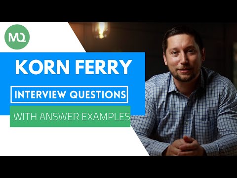 Korn Ferry Interview Questions with Answer Examples