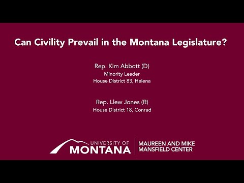 Can Civility Prevail In The Montana Legislature 
