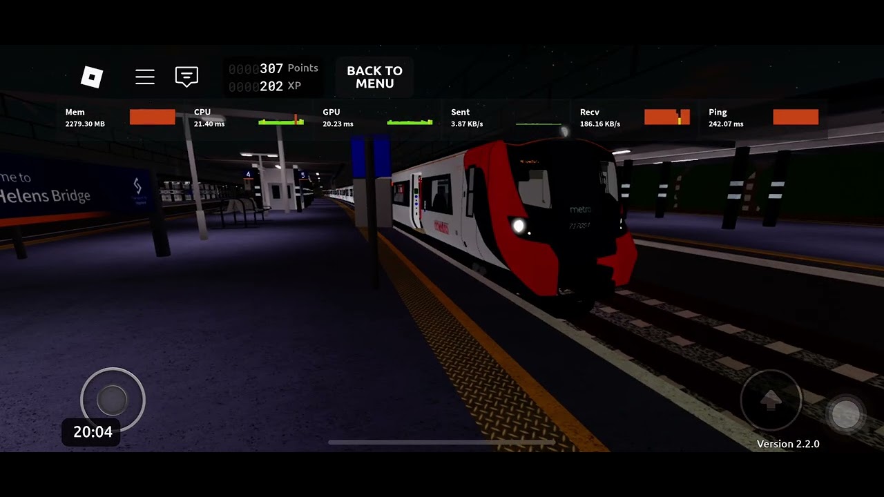 Trains at St Helen’s bridge part 1