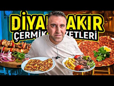 DİYARBAKIR ÇERMİKTE 1 GÜNDE NE YENİR ? Diyarbakır Çermik Lezzet Rehberi 2 !