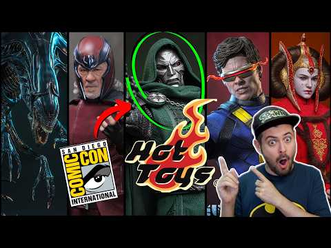 🔥HOT TOYS! Avengers Doomsday! ALL THE NEW SDCC 2026 RELEASES!