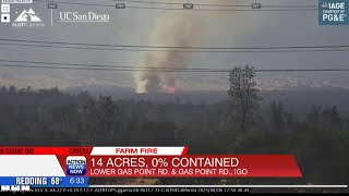 CAL FIRE Shasta-Trinity Unit responds to Farm Fire west of Cottonwood