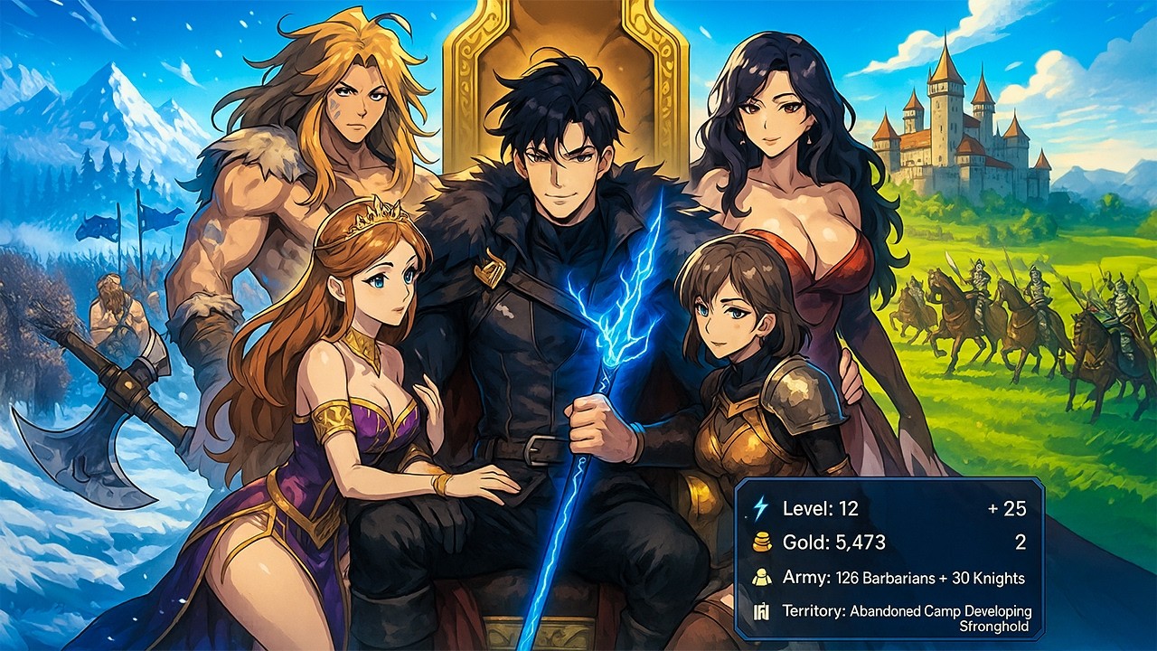 Woke Up With Scavenger System, Bought Barbarian Slaves, Now I RULE and All Beauties are MINE