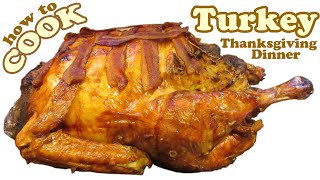 How to Cook a Thanksgiving Turkey in the Oven ~ Easy Juicy Oven Roasted Turkey Recipe ~ HomeyCircle