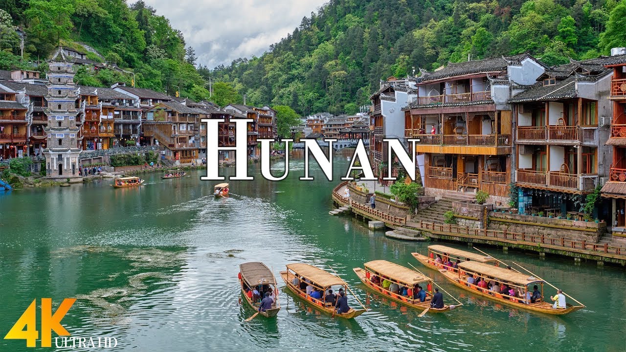 Hunan, China 4K Ultra HD • Unseen Places Of China, Scenic Relaxation ...