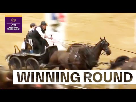 London called, and the King answered! 👑 |  FEI Driving World Cup™ London