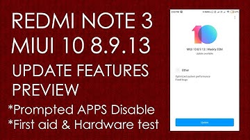 MIUI 10 8.9.13 || GLOBAL BETA ROM || REDMI NOTE 3 || Features & Changes