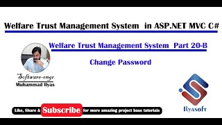 Welfare Trust Management System Part 20-B Change Password Form ASP.NET MVC screenshot 4