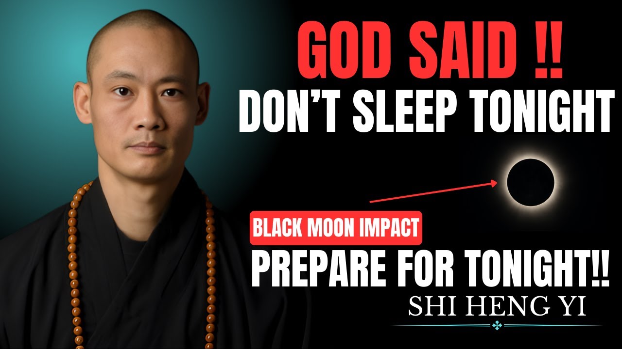 😱 God Said: Don’t Sleep Tonight – Black Moon Will Change Everything! | Shi Heng Yi
