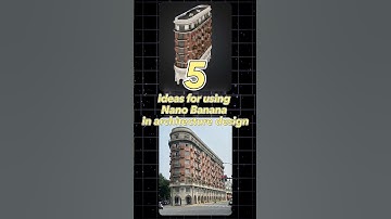 5 ideas for using Nano Banana in Architecture. #aiarchitecture #architecture