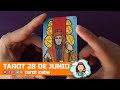 TAROT 28 JUNIO - MENSAJE DEL DIA - 6 DE OROS - NUEVO HORARIO ESPAÑA