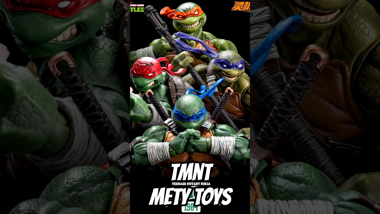 Nuevas Imagenes de las Tortugas Ninja de Mety Toys 🔥 #toys #juguetes #figures #tmnt #toynews