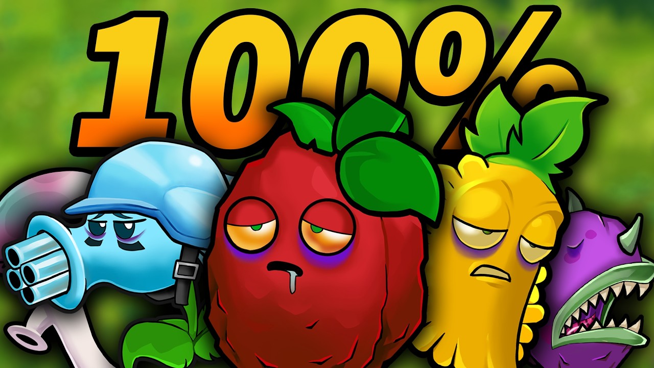 I Spent 312 Hours 100%ing PvZ Fusion. I am Empty.