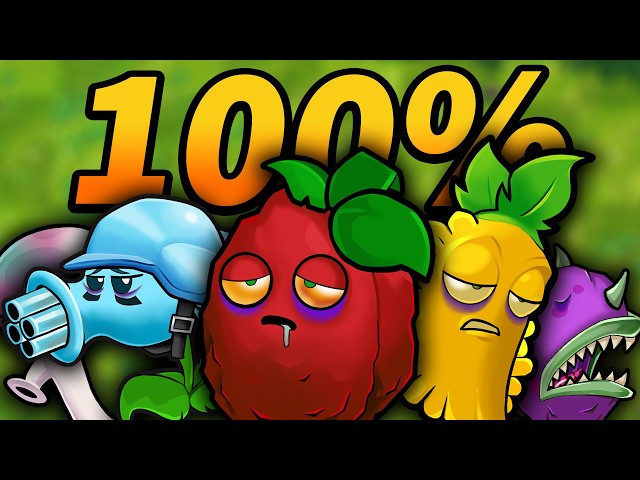 I Spent 312 Hours 100%ing PvZ Fusion. I am Empty.