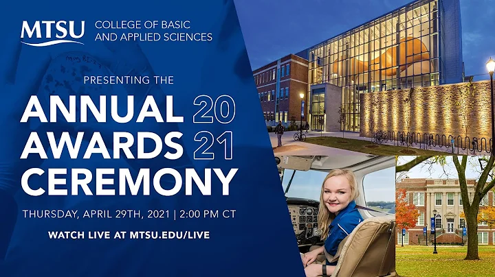 2021 College of Basic and Applied Sciences Awards ...