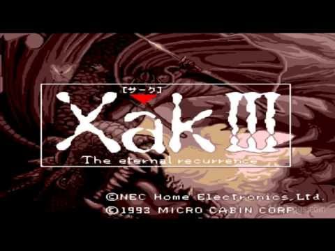 Xak III: The Eternal Recurrence [INTRO] PCEngine CD|TurboCD