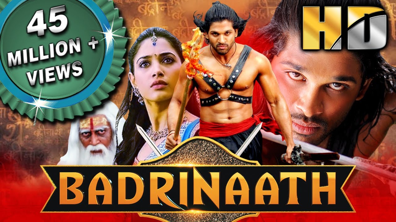 Badrinaath HD  South Blockbuster Action Movie  Allu Arjun Tamannaah Prakash Raj Kelly Dorjee