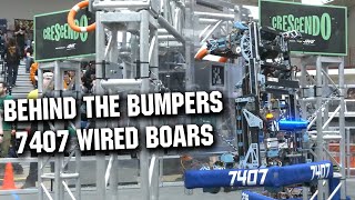 Behind the Bumpers | 7407 Wired Boars | FRC CRESCENDO Robot