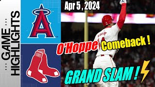 Los Angeles Angels vs Boston Red Sox [O'HOPPE GRAND SLAM COME BACK WIN !!!!! ] by Trai Quê 84 2,567 views 1 month ago 27 minutes
