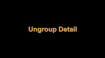 WSP Revit Addin - Ungroup Detail