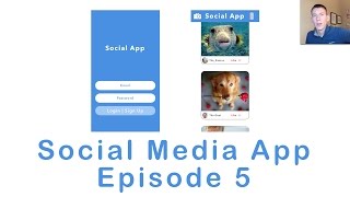 Making a Social Media App: Episode 5 (Swift in Xcode)
