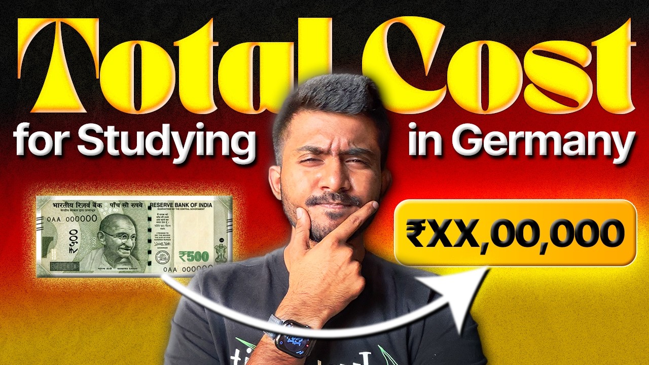 TOTAL COST of Studying in Germany 2025 | Complete Guide - YouTube