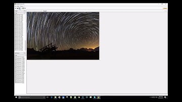 Post processing star trails : startrails.de