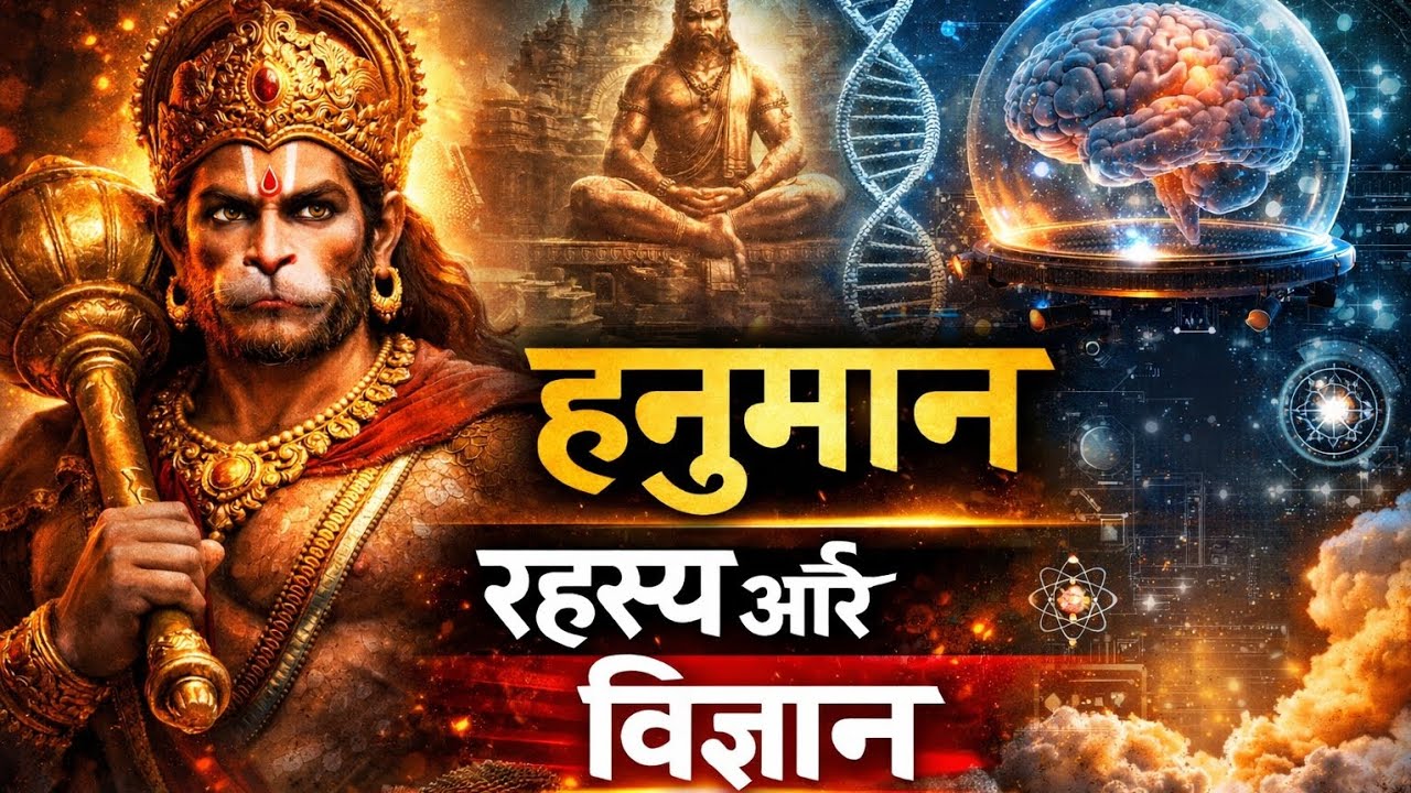 हनुमान जी कौन हैं? अमरता, शक्ति और विज्ञान का रहस्य #HanumanJi#HanumanRahasya#HanumanMystery#facts 