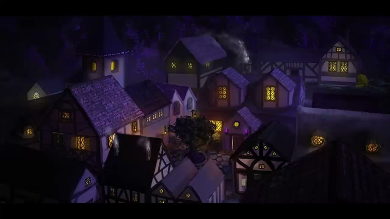 1 hour of Village Dogs Barking far away | RELAXING and COZY