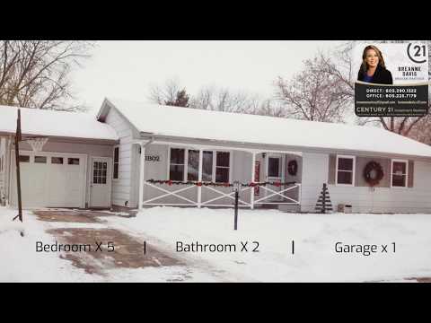 1802 Southeast 12 Avenue, Aberdeen, SD home video tour