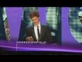 Andrew Garfield wins Best Actor BAFTA (2008)