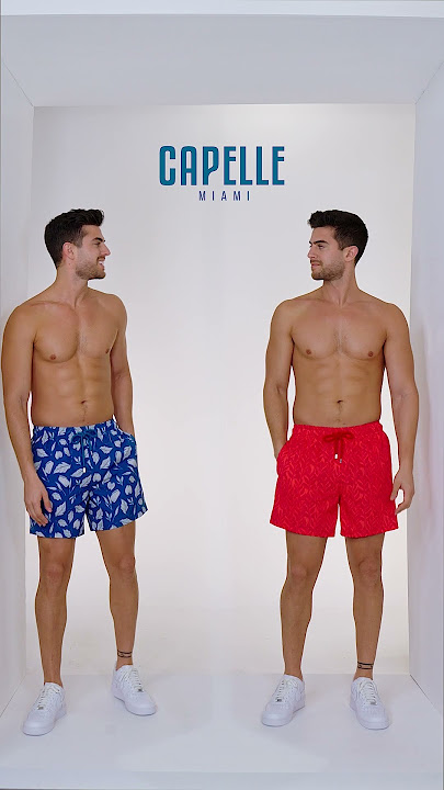 Swim Trunks with Compression Liner – Capelle Miami