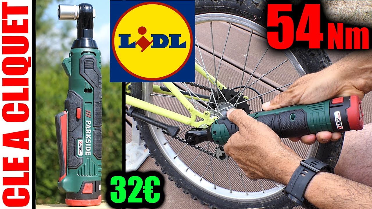 LIDL clé à cliquet 12V PARKSIDE PAR 12 A1 sans fil x12vteam