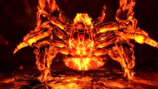 Legally Distinct Flaming Spider (No Damage)