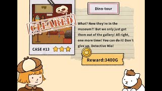 Find Hidden Cats | Detective Mio | Dino-tour | Case #13 | Level 13 | Solved | Walkthrough screenshot 4