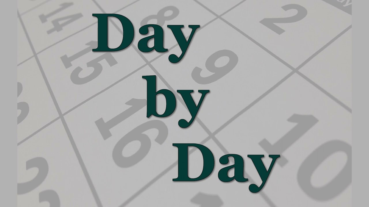 Day by Day Podcast- April 17, 2016