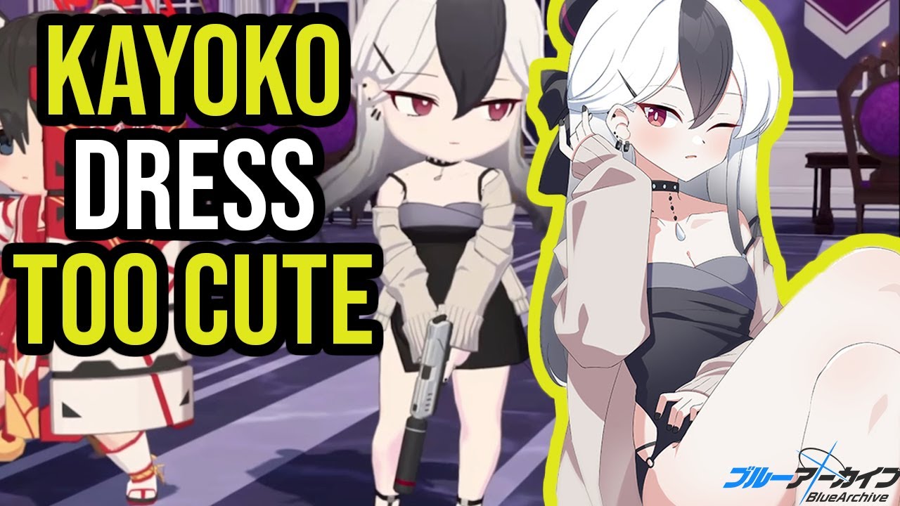 Blue Archive Kayoko (Dress) Animations/Showcase