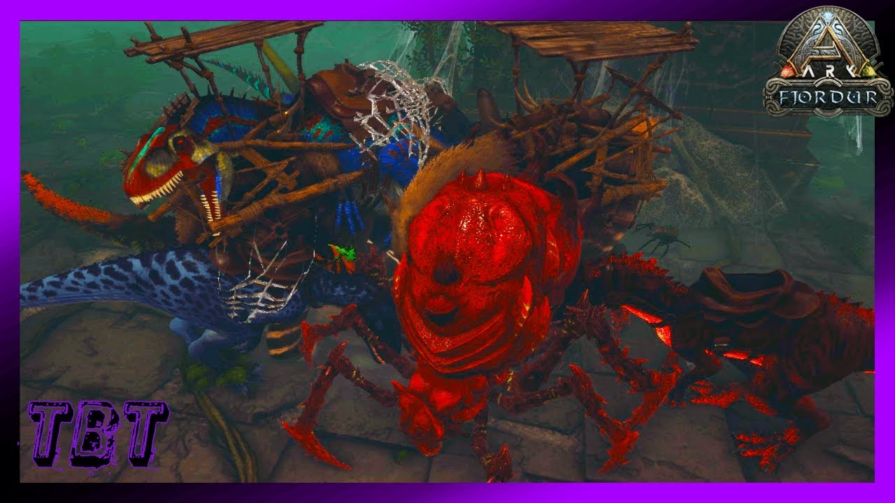Ark Broodmother Tribute | How to defeat the Broodmother on ARK Fjordur ...