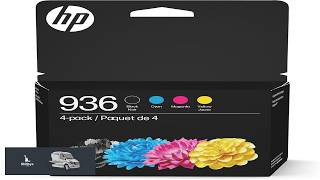 HP 936 Black Cyan Magenta Yellow Ink Cartridges (4 Pack) Works