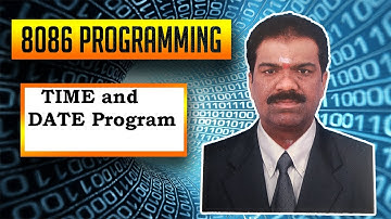 Lecture-29: Microprocessor Laboratory | VTU | Date and Time Program.