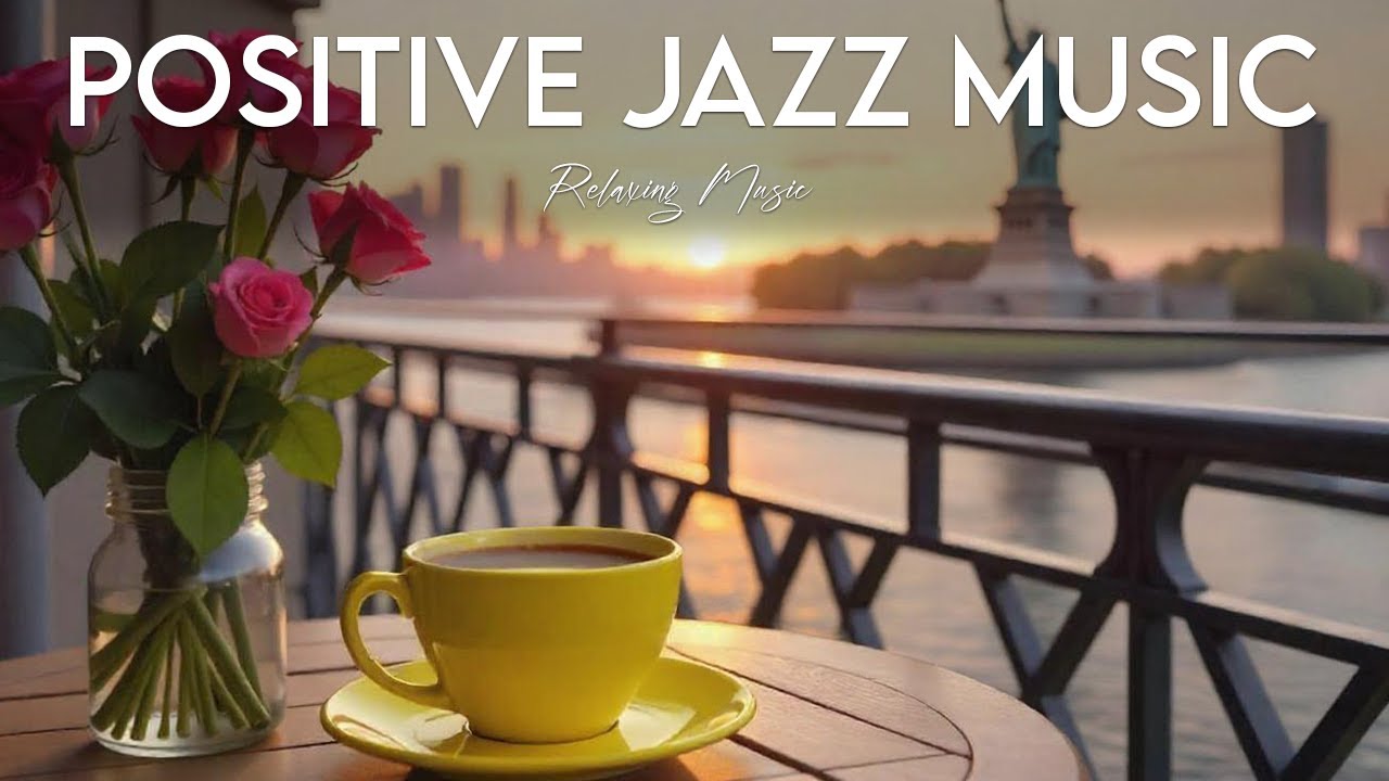 Positive Jazz Music ☕ January Bossa Nova Instrumental and Relaxing Jazz Cafe Music for Studying.