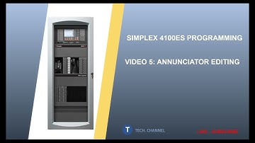 Simplex 4100ES Programming Video 5 of 5
