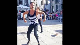 Dancers in Ribeira, Douro River - 20170815
