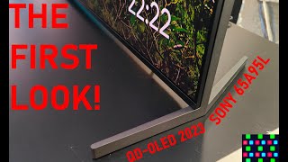 First Look!  Sony A95L in 55, 65 & 77-in QD-OLED television 2023 | Gaming Features and Crunchyroll