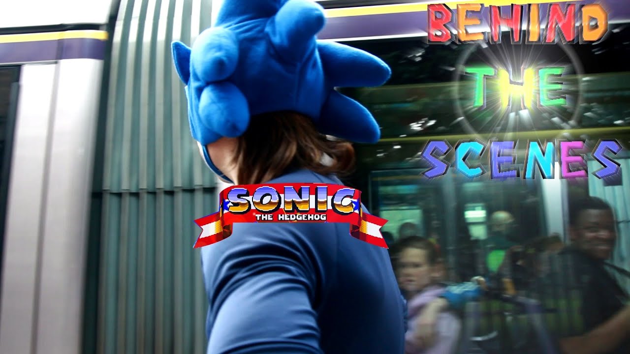 SONIC VS THE LUAS TRAIN (UNCUT BEHIND THE SCENES)