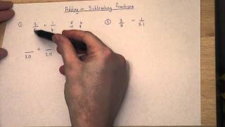 Fractions : The Trick To Adding Fractions Easily - Youtube